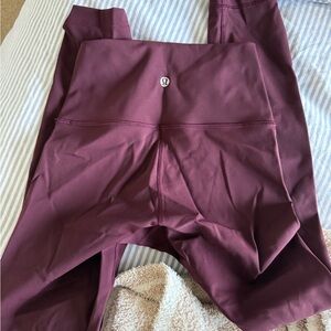 Lululemon Deep Purple Leggings